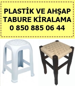 plastik ahşap tabure kiralama